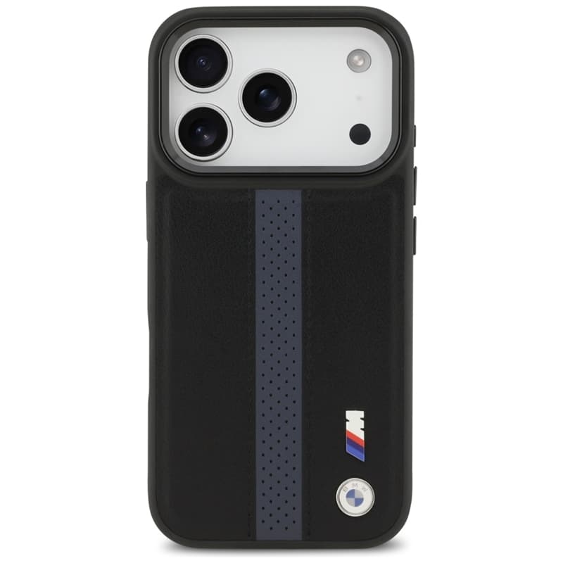 BMW M Perforated Stripe Logo MagSafe - iPhone 17 Pro Case (Blue) 3