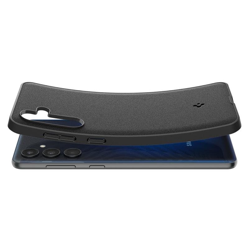 Spigen Essential SandBlast - Case for Samsung Galaxy M55 5G (Matte Black) 5