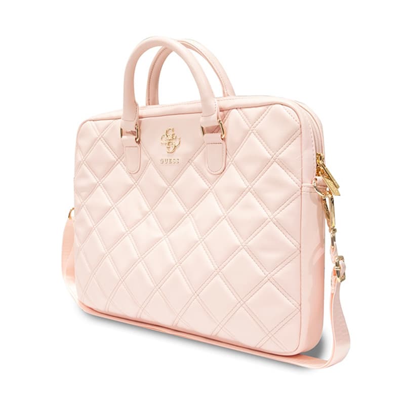 Guess Quilted 4G Computer Bag - Laptop bag 15" / 16" (pink) 2