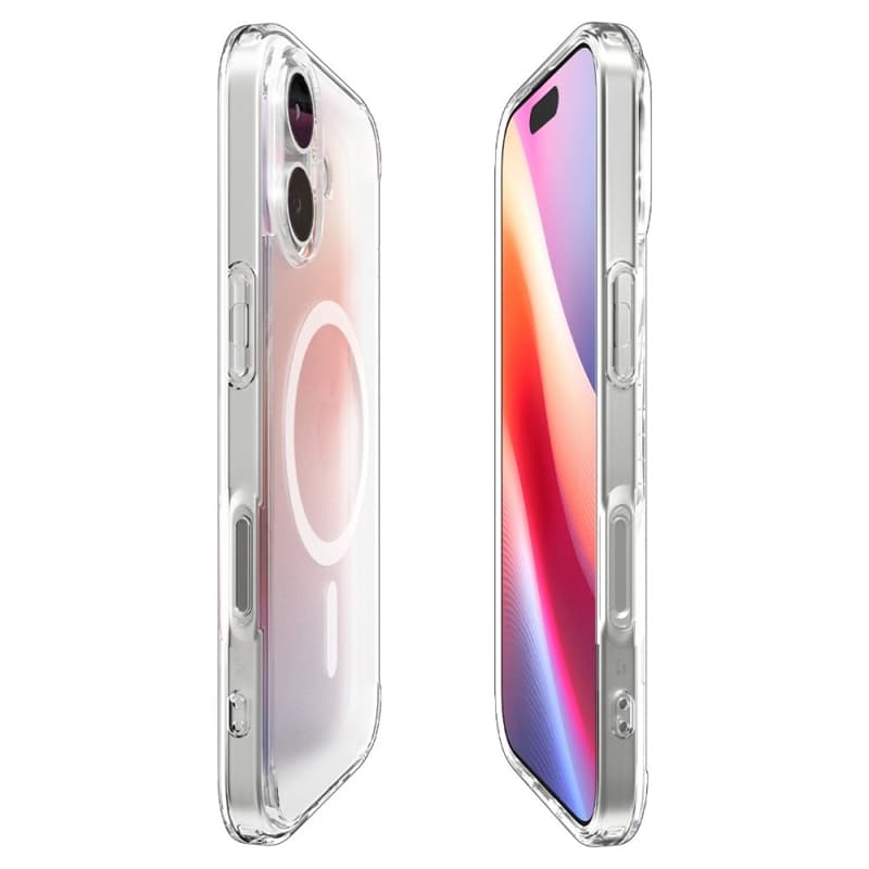 Spigen Ultra Hybrid Mag MagSafe - Case for iPhone 17 (Frost White)   6