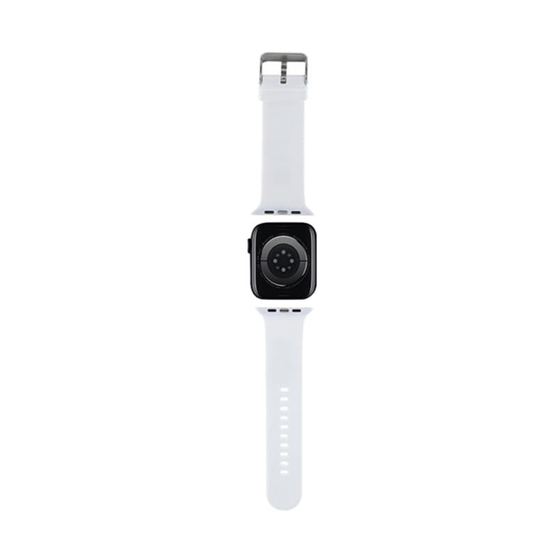 Karl Lagerfeld 3D Rubber Choupette Head NFT - Strap for Apple Watch 38/40/41 mm (white) 2