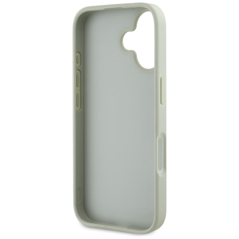 Guess Grained Big 4G Logo Small Classic Logo - Case for iPhone 16 (green) 7
