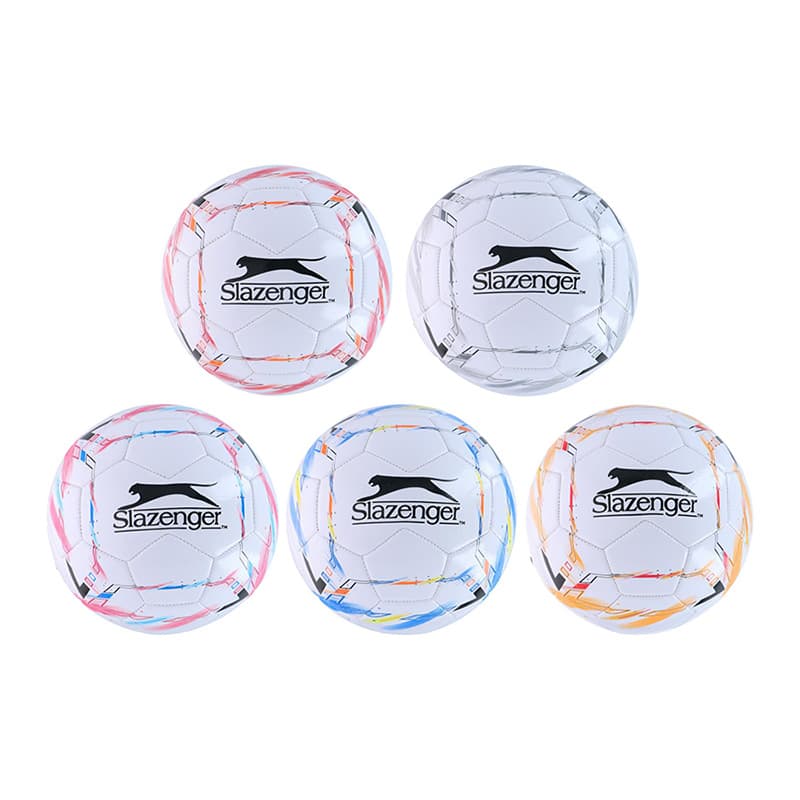 Slazenger - Football r. 5 (white / red) 2
