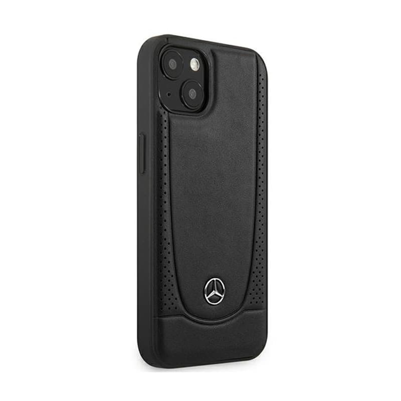 Mercedes Leather Urban Line - Case for iPhone 15 Plus (Black) 4