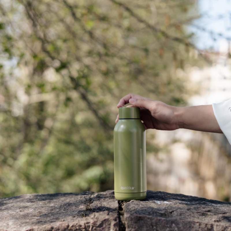 Quokka Solid - Stainless Steel Thermal Bottle 510 ml (Olive Green) 5