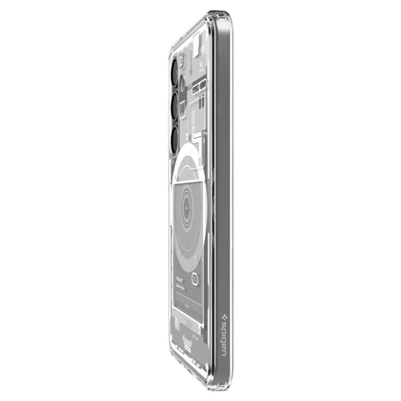 Spigen Ultra Hybrid Mag MagSafe - Case for Samsung Galaxy S25 (Zero One White) 8