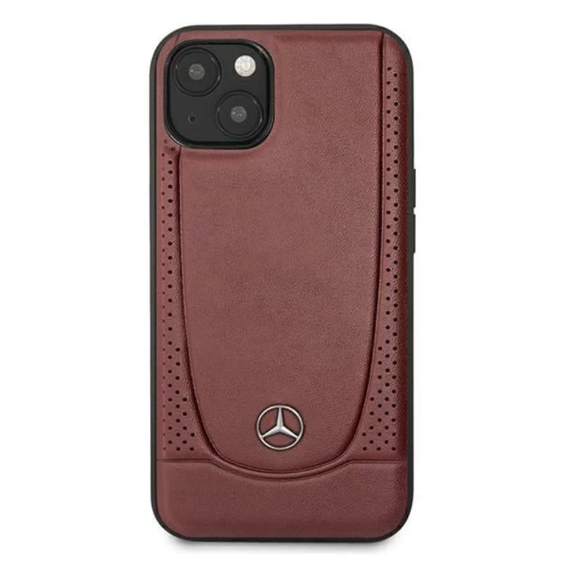 Mercedes Leather Urban - Case for iPhone 13 mini (Red) 3