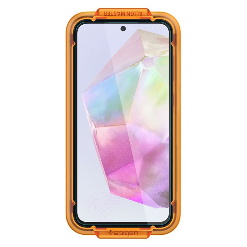 Spigen Alm Glas.TR 2-Pack - Tempered glass for Samsung Galaxy A35 5G (Transparent) 2