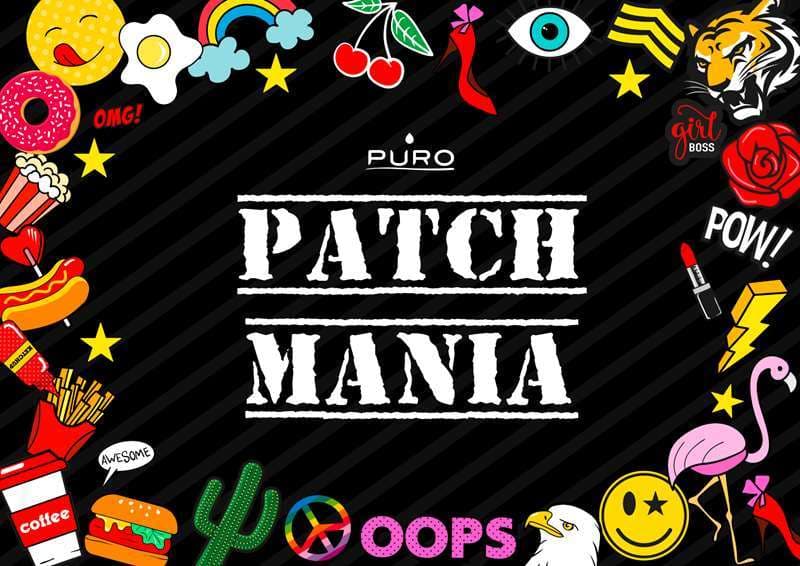 PURO Patch Mania - Case for Samsung Galaxy A3 (2017) containing 5 stickers (yellow) 8