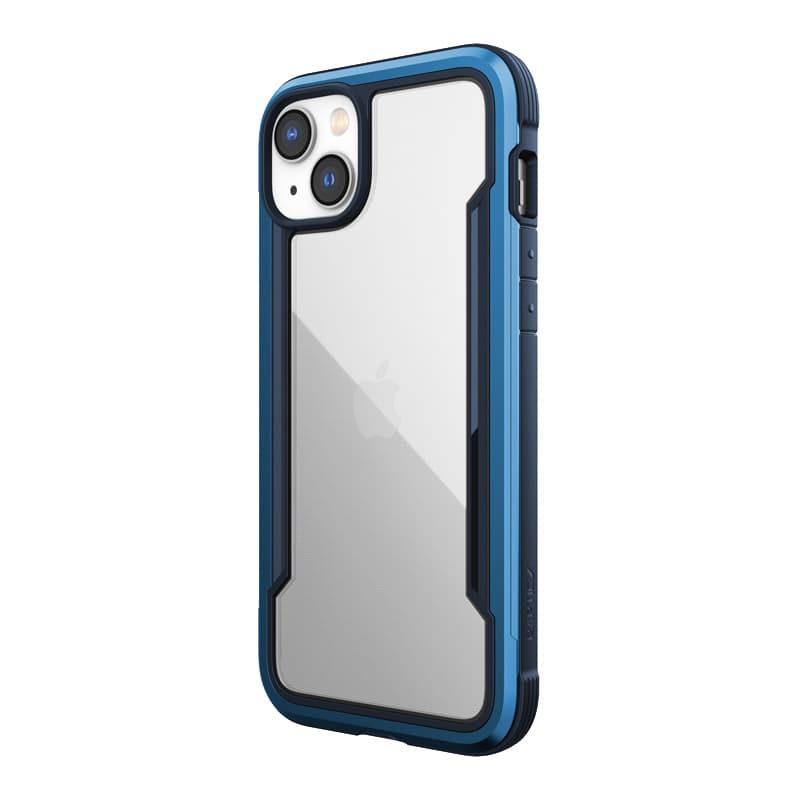 X-Doria Raptic Shield - Aluminum Case for iPhone 14 Plus (Drop-Tested 3m) (Marine Blue) 1