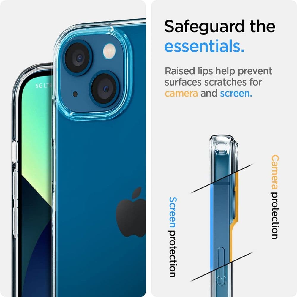 Spigen Liquid Crystal - iPhone 13 Case (Clear) 6