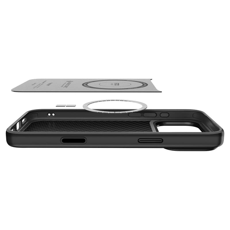 Spigen Enzo Aramid T Mag MagSafe - Case for iPhone 17 Pro Max (Black) 8