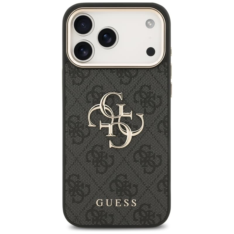 Guess 4G Big 4G Classic Logo - Case iPhone 17 Pro Max (Black / Gold) 3