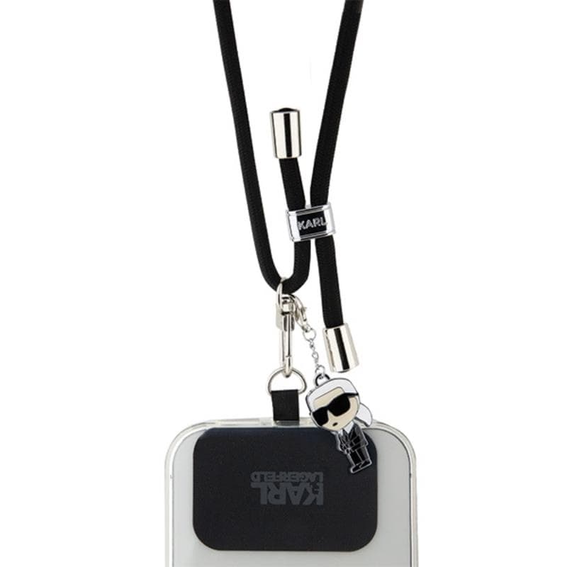 Karl Lagerfeld CBDY Cord - Universal phone strap (black) 2