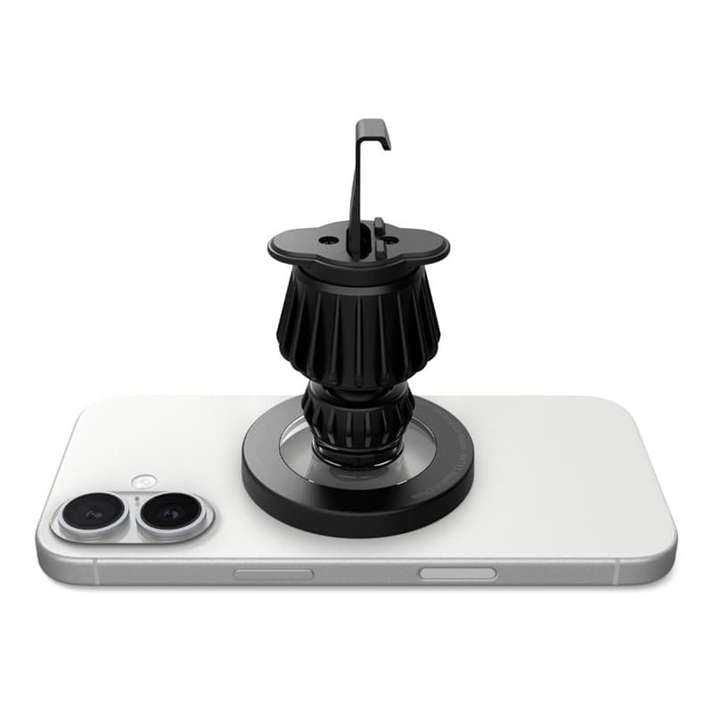 Spigen MFT13 Magnetic Dashboard & Vent Car Mount - Magnetic Car Holder MagSafe (Silver) 4