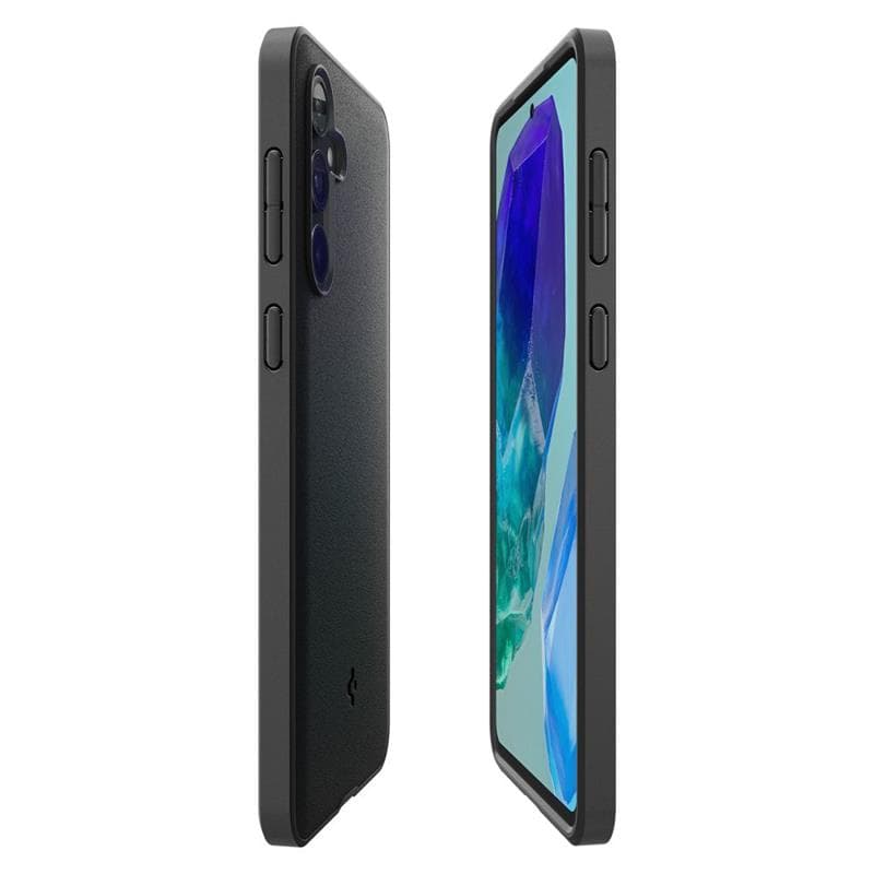 Spigen Essential SandBlast - Case for Samsung Galaxy M55 5G (Matte Black) 6