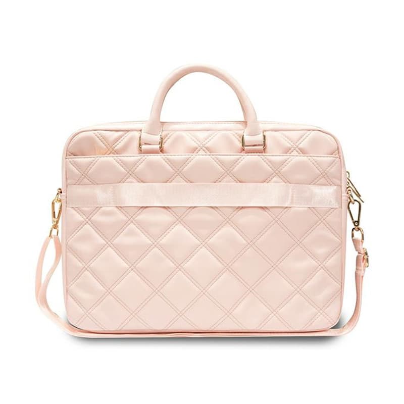 Guess Quilted 4G Computer Bag - Laptop bag 15" / 16" (pink) 3