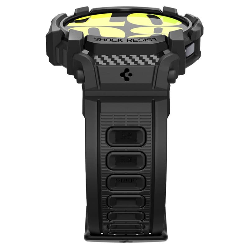 Spigen Rugged Armor Pro - Strap + case for Samsung Galaxy Watch 7 44 mm (Matte Black) 2