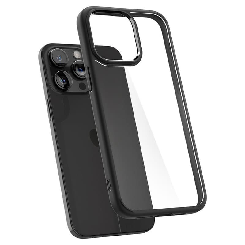 Spigen Ultra Hybrid - Case for iPhone 15 Pro Max (Matte Black) 6