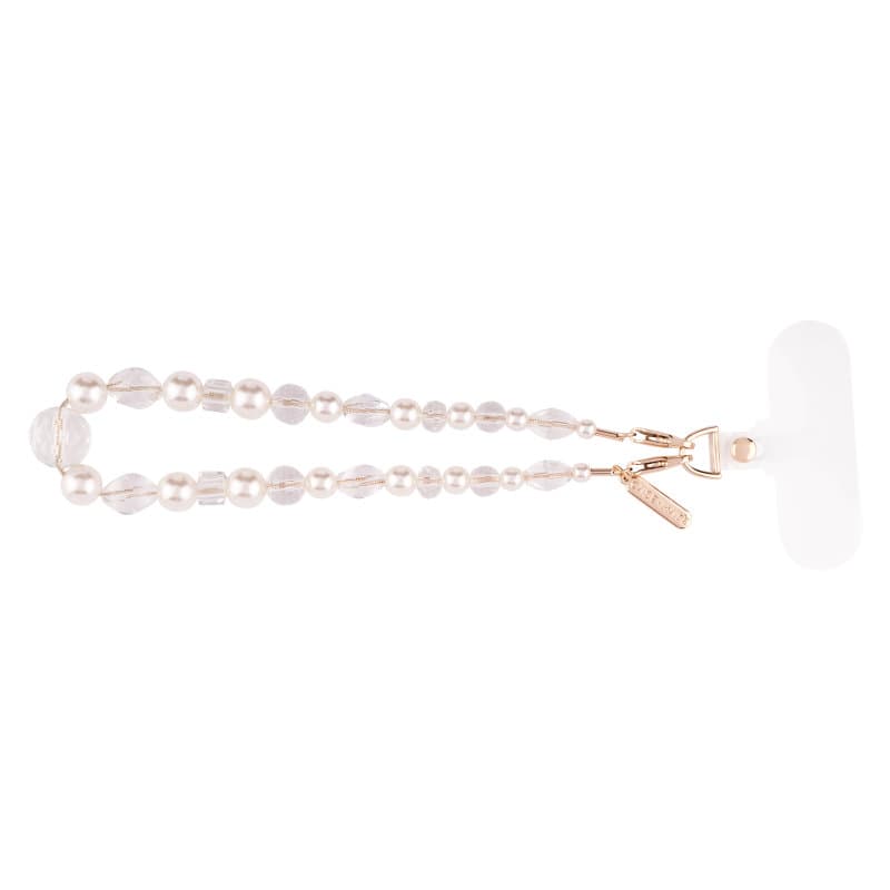 Case-Mate Beaded Phone Wristlet - Universal phone lanyard (Crystal Pearl) 4