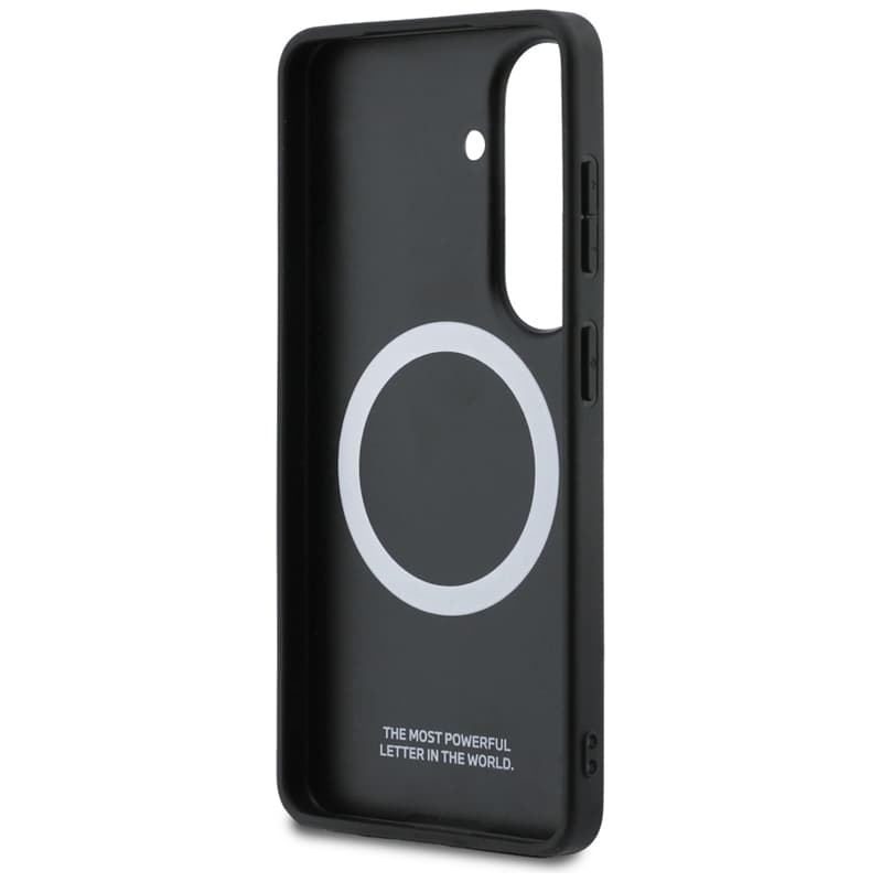 BMW Tricolor Metal Logo MagSafe - Samsung Galaxy S26 Case (Black) 7