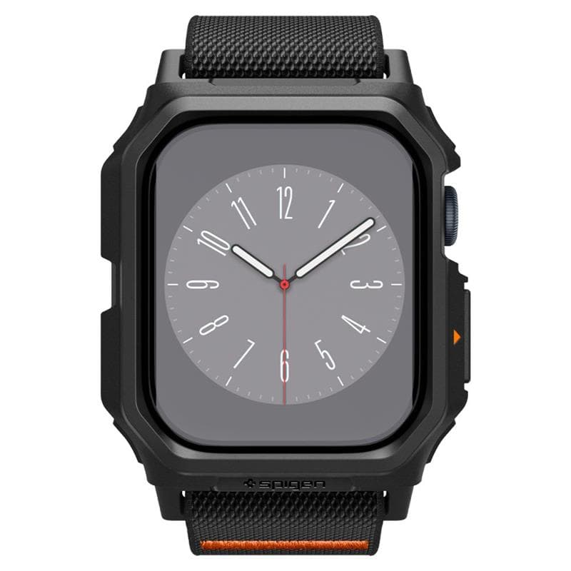 Spigen Lite Fit "Pro" - Case with Strap for Apple Watch 10 42 mm (Matte Black) 2