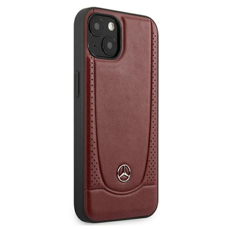 Mercedes Leather Urban - Case for iPhone 13 mini (Red) 4