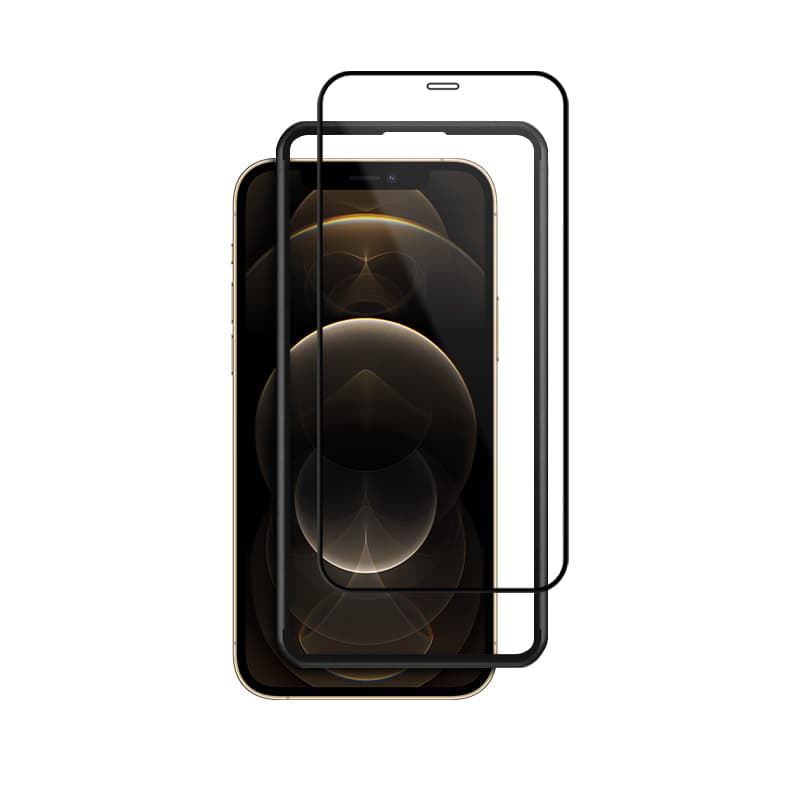 Crong Anti-Bacterial 3D Armor Glass – 9H tempered glass for the entire iPhone 12 Pro Max screen + installation frame 2