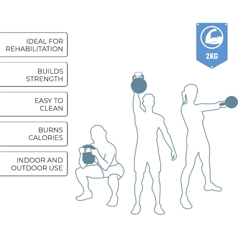 Umbro - Composite kettlebell 2 kg 3