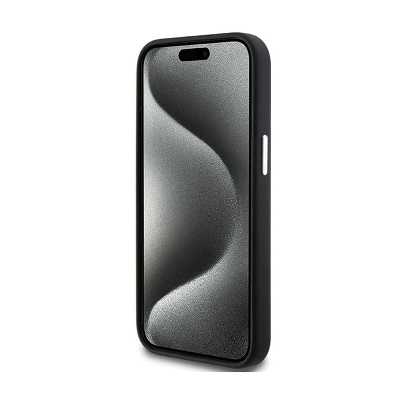 BMW Signature Liquid Silicone MagSafe - Case for iPhone 15 Plus (Black) 5