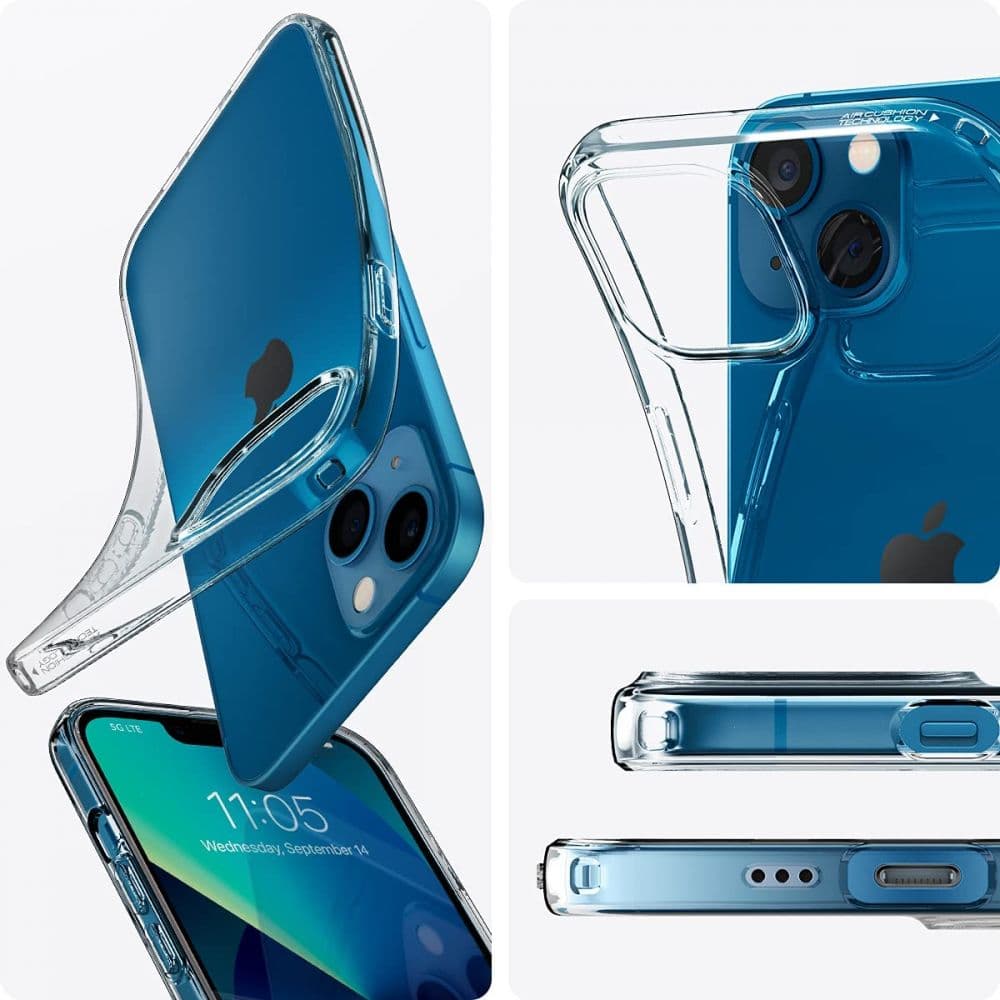 Spigen Liquid Crystal - iPhone 13 Case (Clear) 2