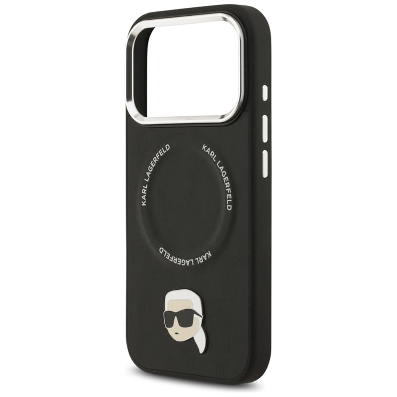 Karl Lagerfeld Karl Pin MagSafe - Case for iPhone 17 Pro (black) 6