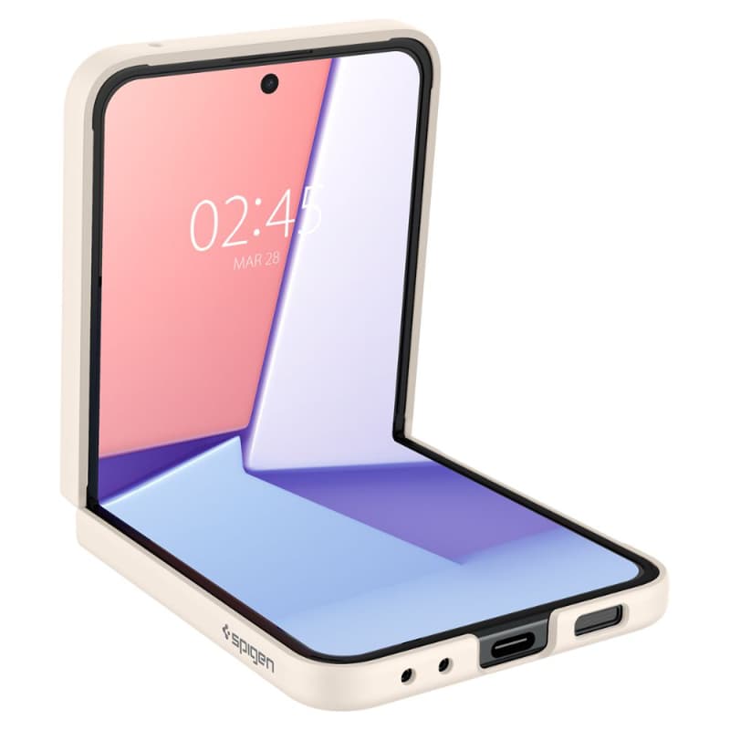 Spigen Airskin - Case for Samsung Galaxy Z Flip 5 (Pearled Ivory) 7
