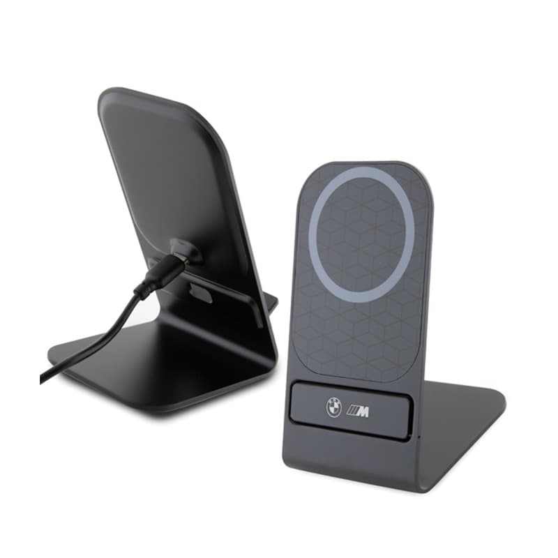 BMW MagSafe Desk Charger with Stand - MagSafe inductive charger 15W for desk (black) 1