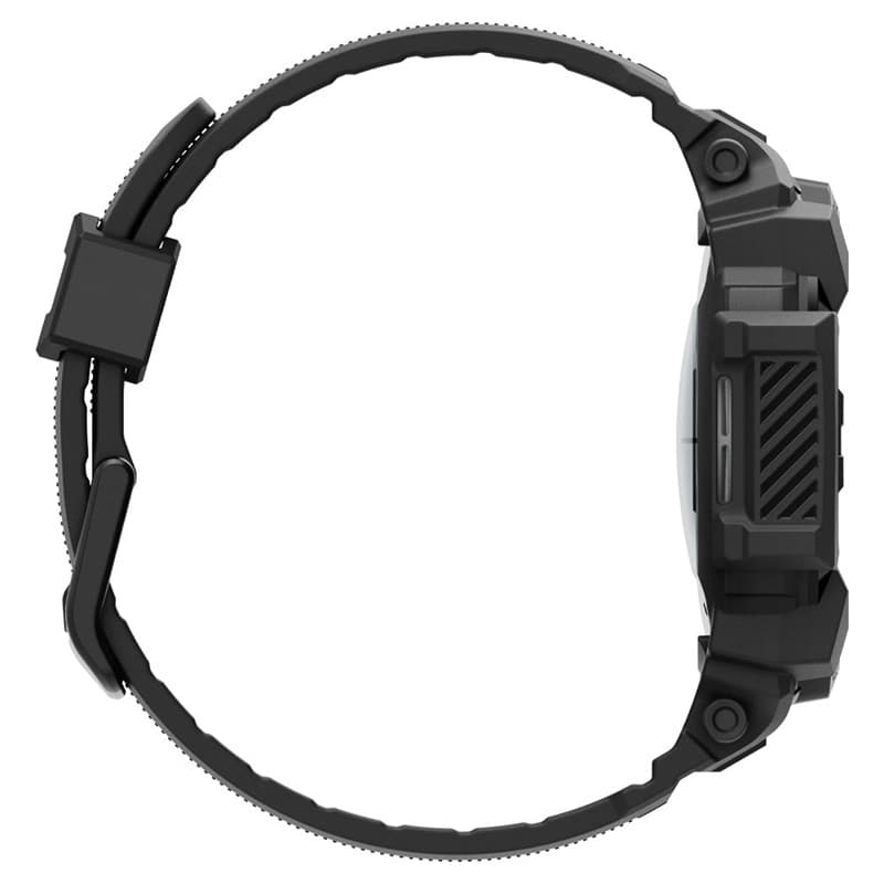 Spigen Rugged Armor Pro - Strap + case for Samsung Galaxy Watch 7 44 mm (Matte Black) 3