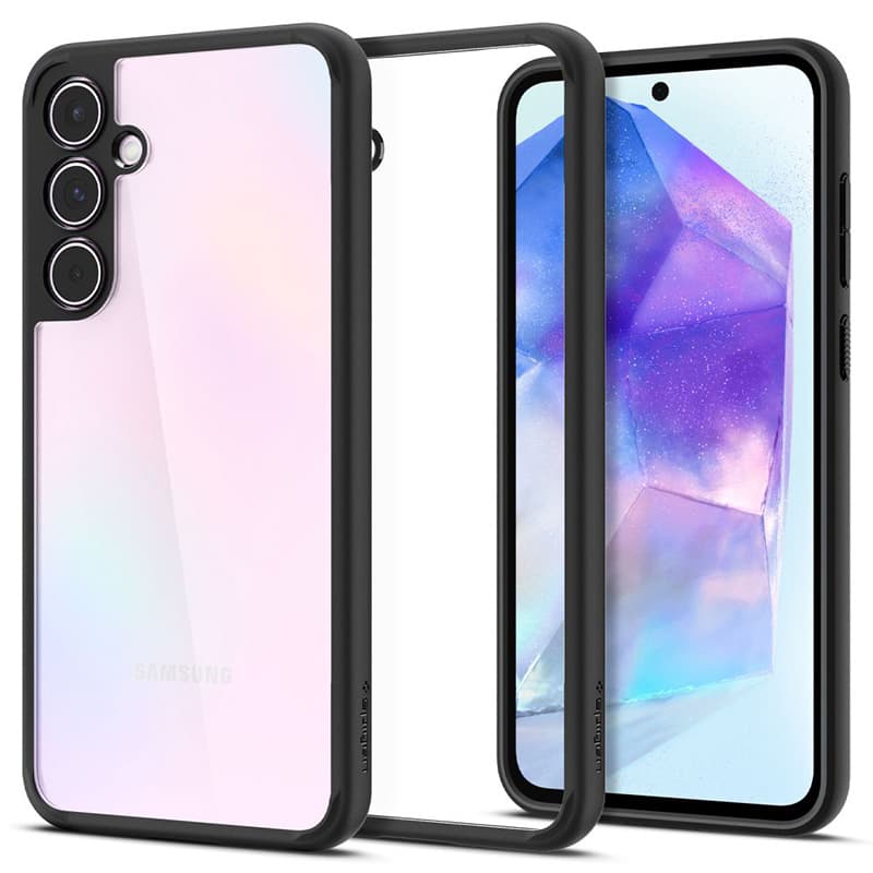 Spigen Ultra Hybrid - Case for Samsung Galaxy A55 5G (Matte Black) 3