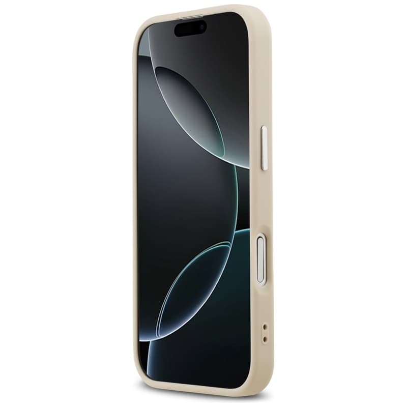 Guess Triangle Logo MagSafe - Case iPhone 17 (Beige) 5