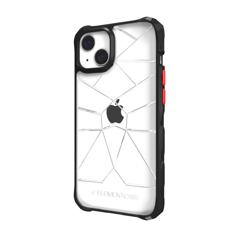 Element Case Special Ops X5 - Case for iPhone 14 (Mil-Spec Drop Protection) (Clear/Black) 2