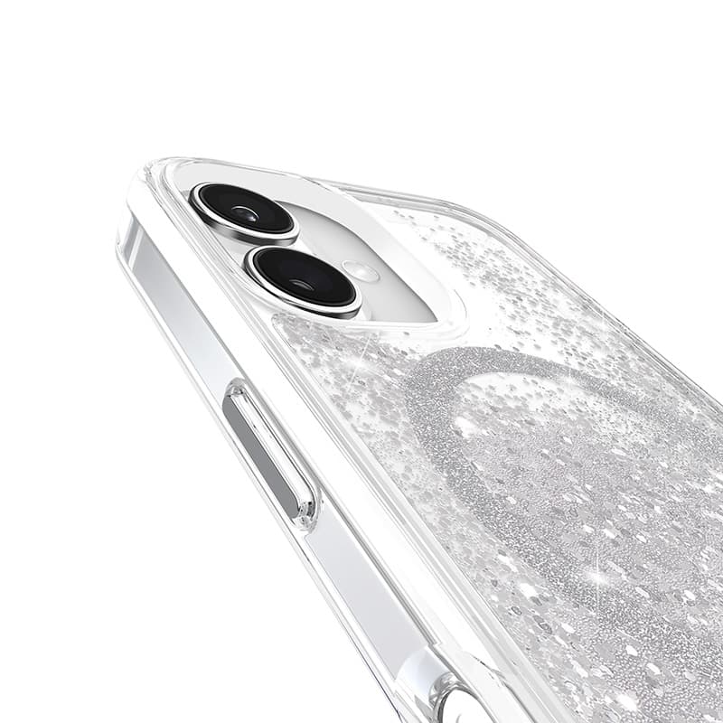 Case-Mate Waterfall MagSafe - Case for iPhone 16 (Silver) 8