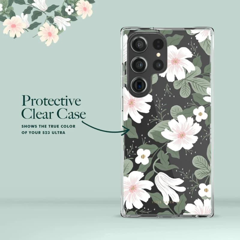 Rifle Paper Clear - Case for Samsung Galaxy S23 Ultra (Willow) 5