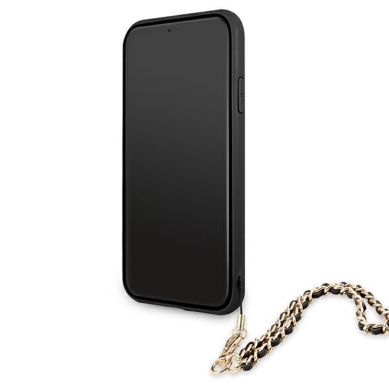 Guess Saffiano Chain - iPhone 11 Case (Black) 5