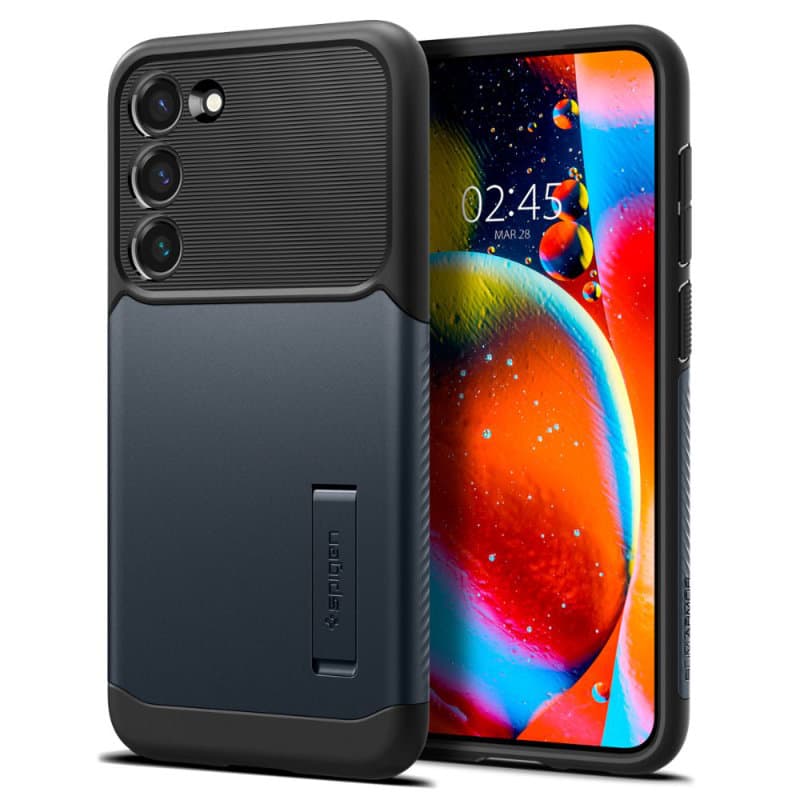 Spigen Slim Armor - Case for Samsung Galaxy S23+ (Metal Slate) 8