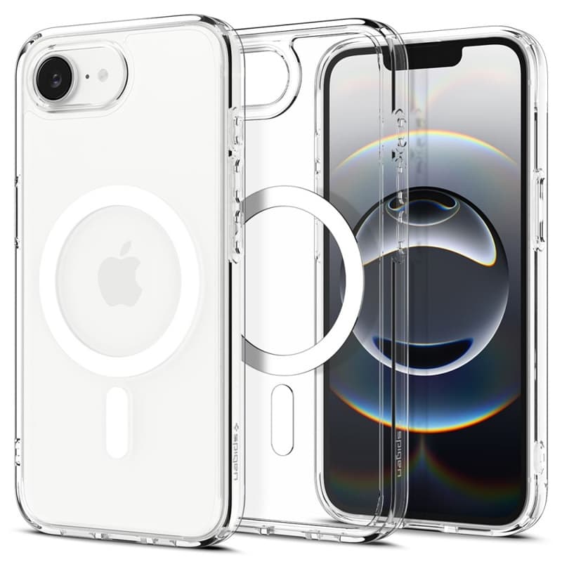 Spigen Ultra Hybrid Mag MagSafe - Case for iPhone 17e / 16e (White) 1