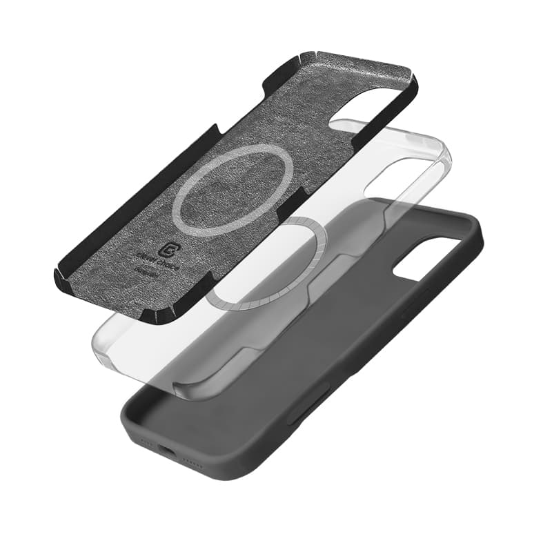 Crong Color Cover Magnetic - iPhone 16 Pro MagSafe Case (Titanium) 3