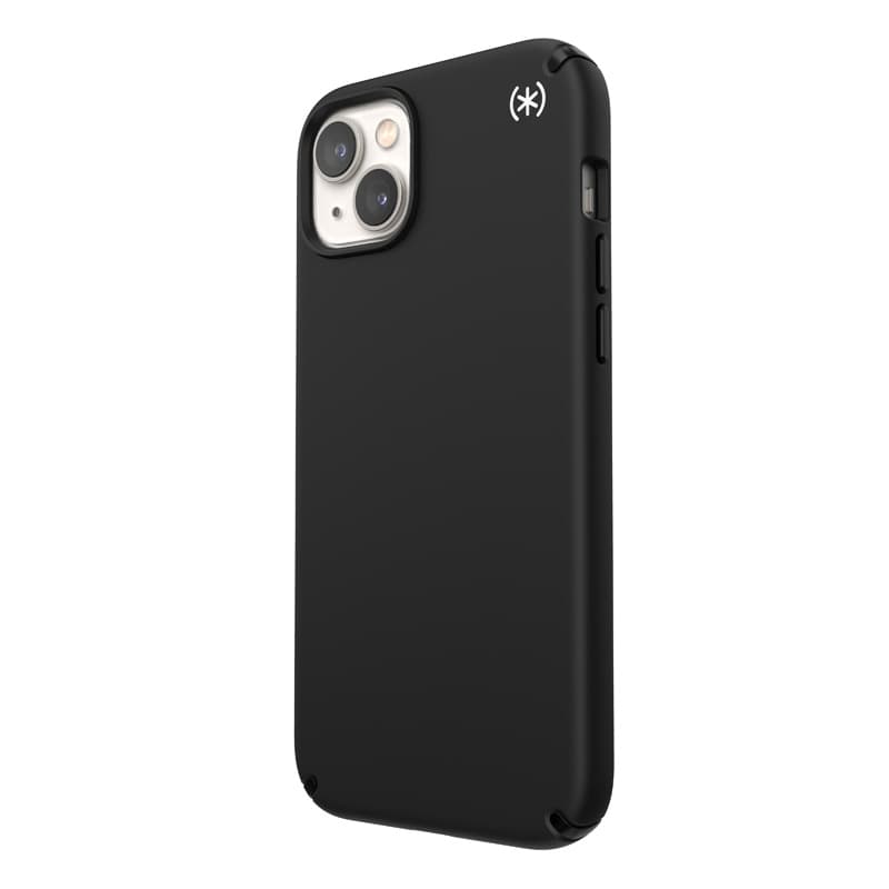 Speck Presidio2 Pro MagSafe - Antibacterial iPhone 15 Plus / 14 Plus Case (Black / Black / White) 4