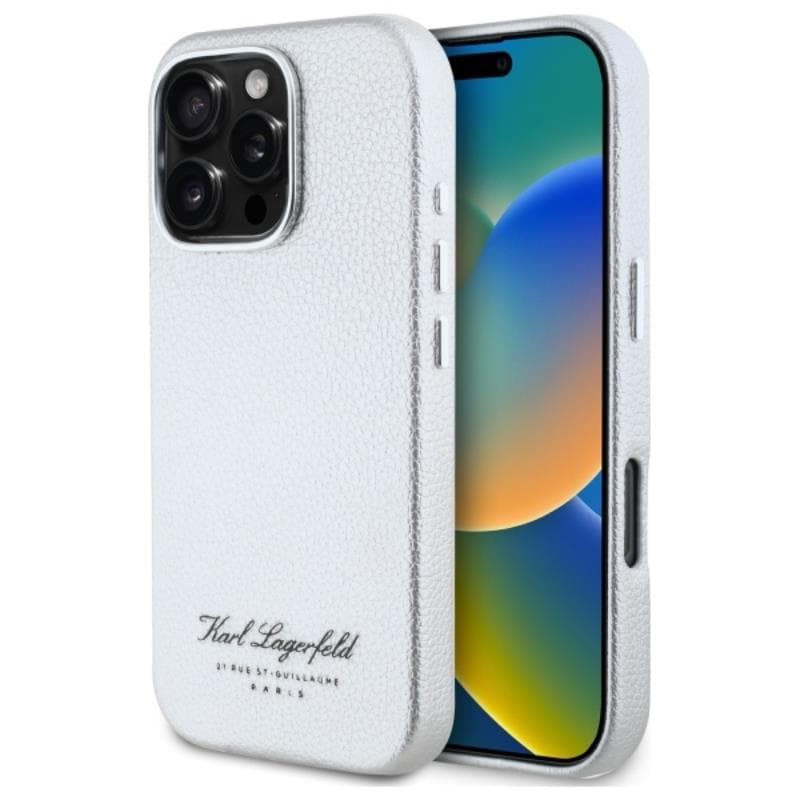 Karl Lagerfeld Hotel RSG - Case for iPhone 16 Pro Max (gray)