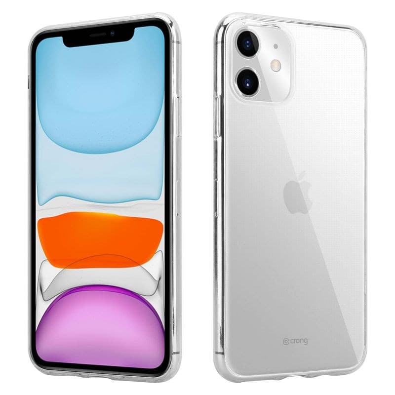 Crong Crystal Slim Cover - iPhone 11 Case (Clear) 1