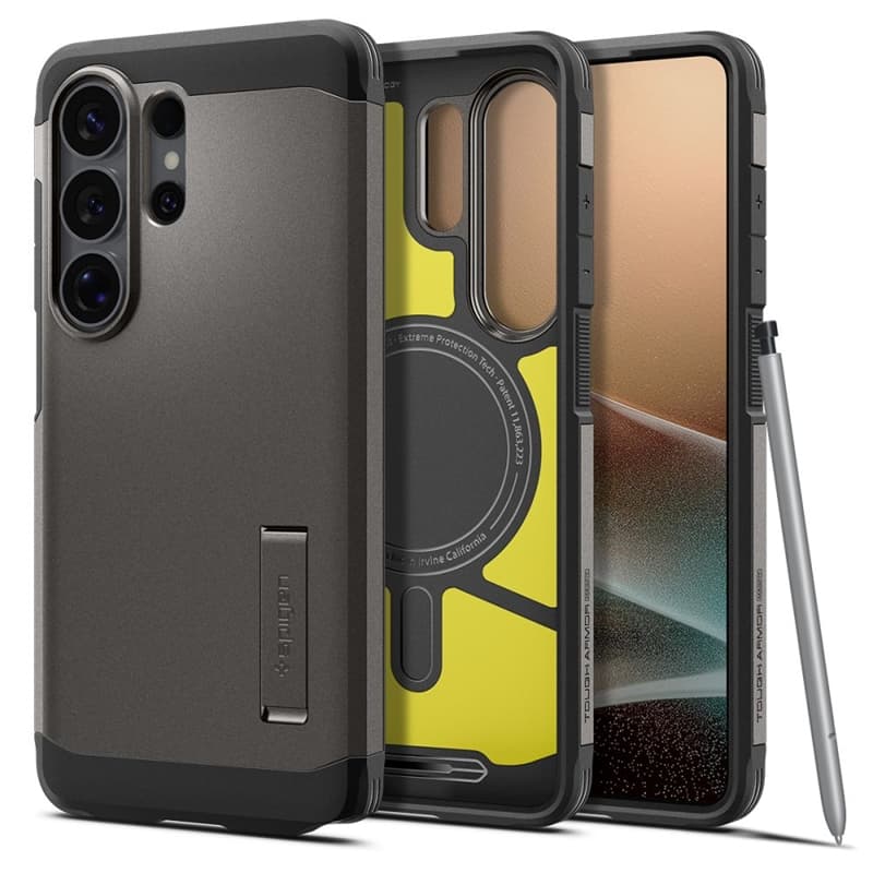 Spigen Tough Armor MagSafe - Case for Samsung Galaxy S26 Ultra (Gunmetal) 1