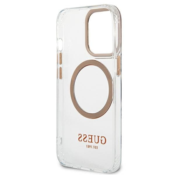 Guess Metal Outline MagSafe - Case for iPhone 13 Pro Max (Clear) 7