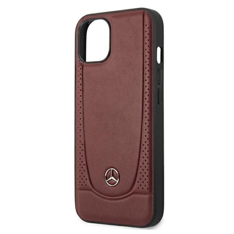 Mercedes Leather Urban - Case for iPhone 13 mini (Red) 6